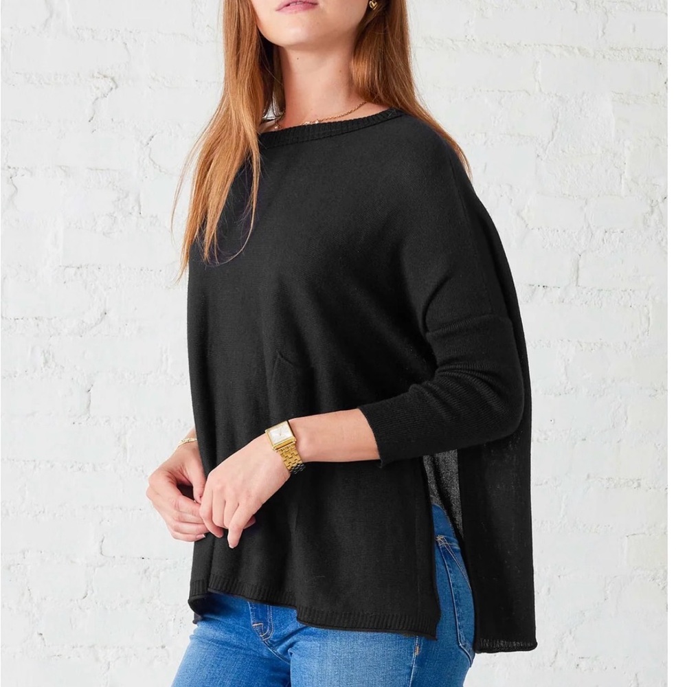 Mersea Catalina Sweater in Black - Picture 2 of 2